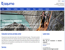 Website Printscreenhttps://www.aqumo.net/