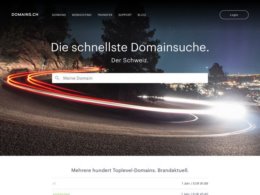 Website Printscreenhttps://www.domains.ch/en