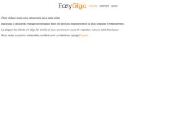 Website Printscreenhttp://www.easygiga.com