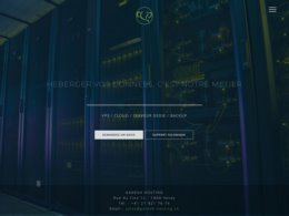 Website Printscreenhttps://www.ganesh-hosting.ch/