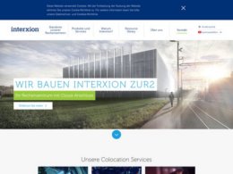 Website Printscreenhttp://www.interxion.com/ch/