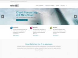 Website Printscreenhttps://www.mironet.ch/