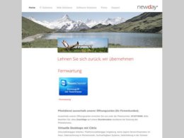 Website Printscreenhttp://www.newday.ch/