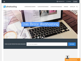 Website Printscreenhttp://www.ultrahosting.ch/