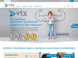 Website Printscreenhttps://www.vtx.ch/de